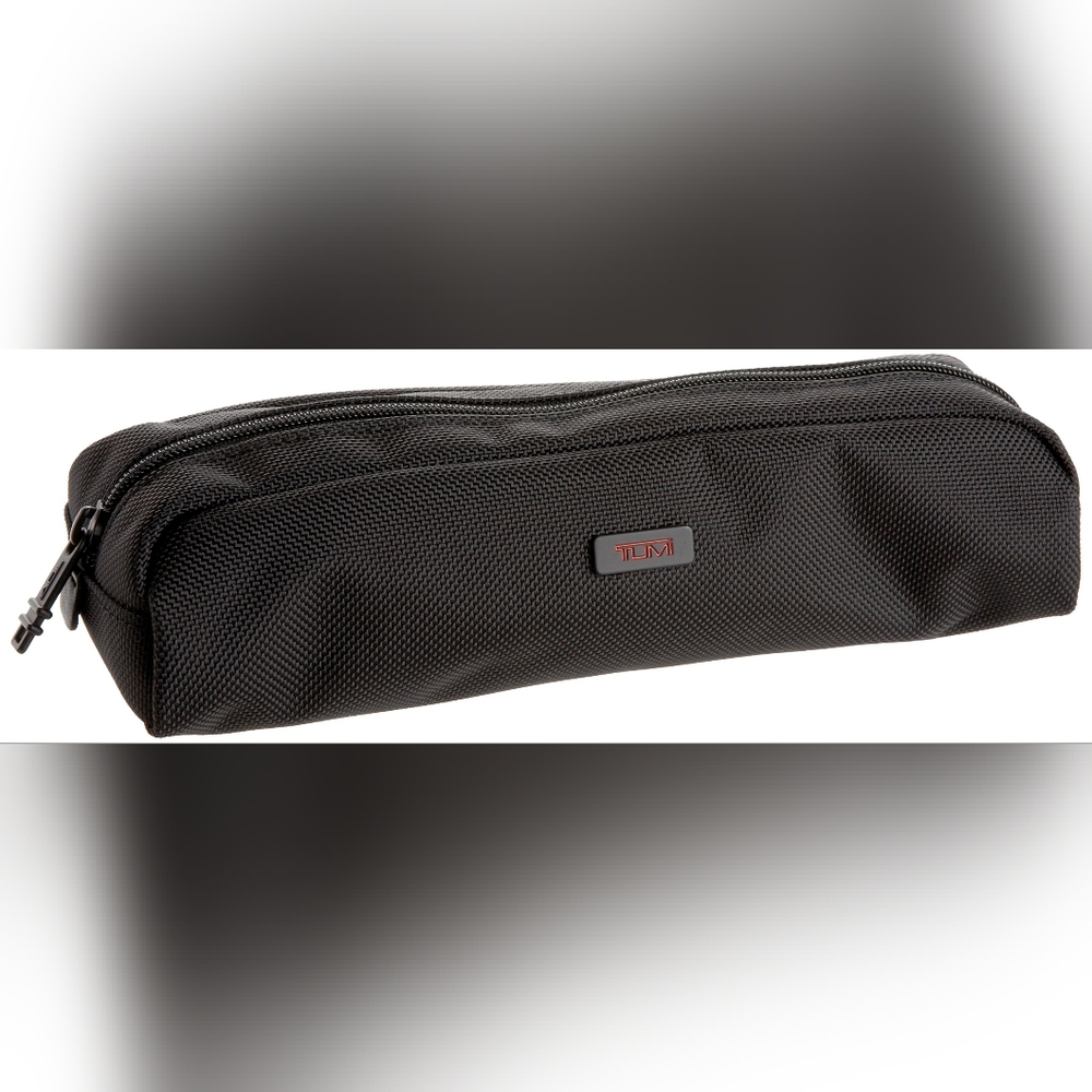 TUMI Alpha Zippered Pouch - Black